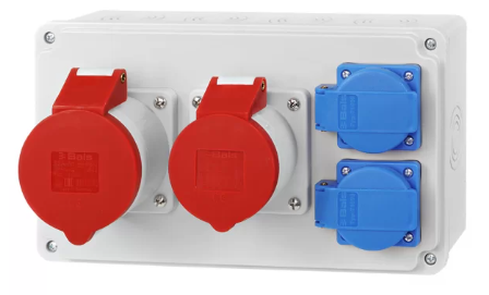 BWV0008 | Baustromwandverteiler Aufputz