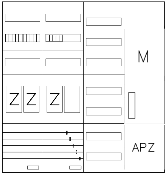 AEZ42-210-041, eHZ-Zählerverteilung