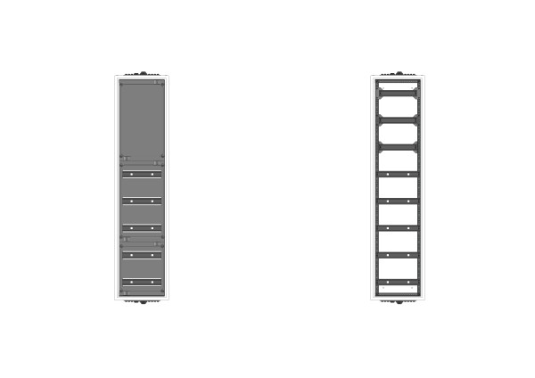 Automatenvert.-PS, AVK, BxHxT = 300x1250x230