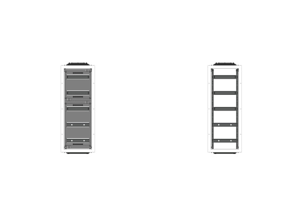 AVB1-5-400-PAutomatenverteiler, AVB, BxHxT = 320x8