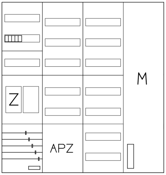 AEZ42-210-011, eHZ-Zählerverteilung
