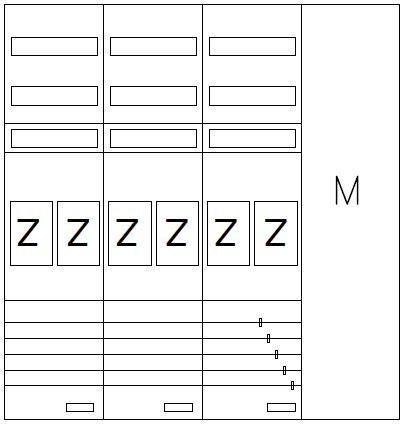 AEZ42-210-091, eHZ-Zählerverteilung