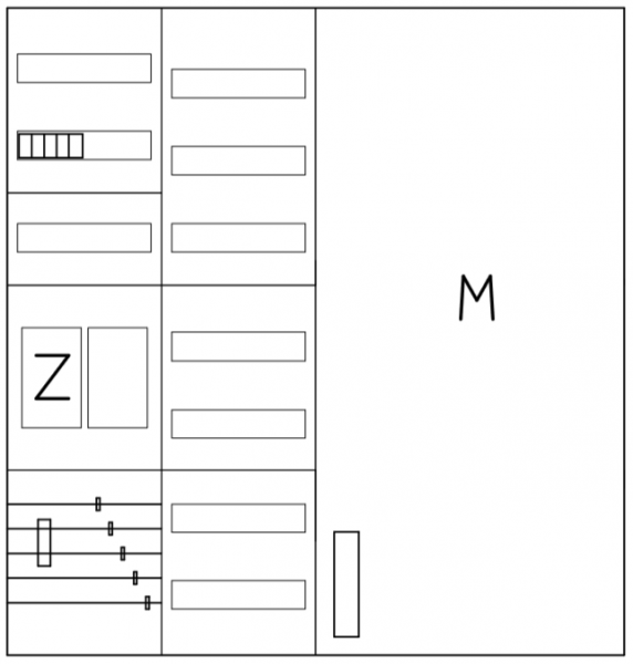 AEZ42-210-002, eHZ-Zählerverteilung