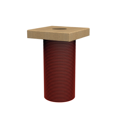 FF-ULF-38-38 | Universelles Ladesäulen Fundament | Ladesäule Twin