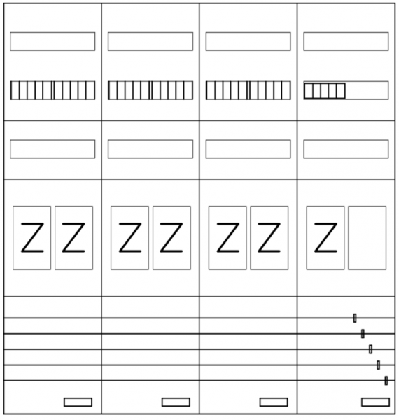 AEZ42-210-078, eHZ-Zählerverteilung