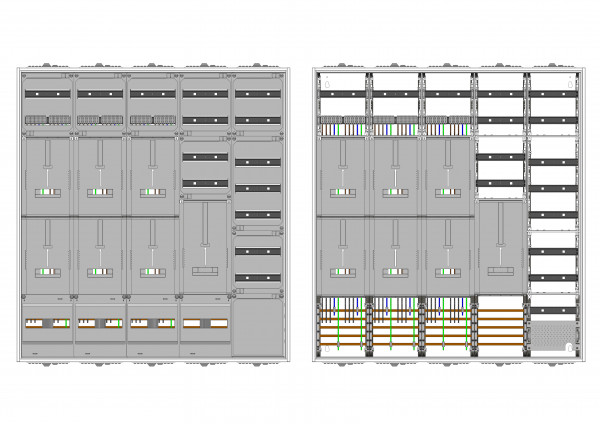 AZ102HS3A-230-7, Zählerverteilung mit 3-Punkt