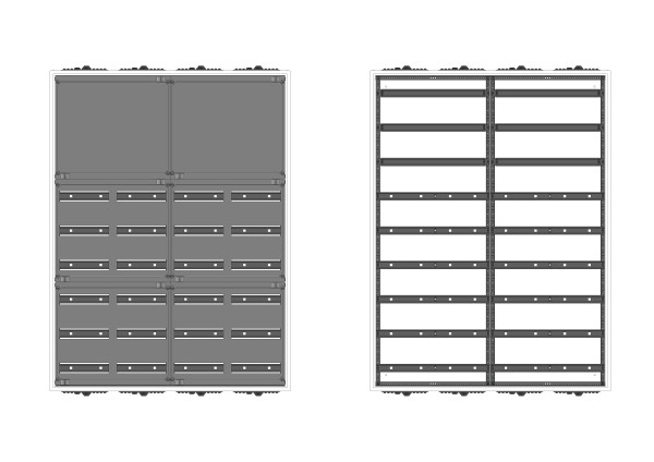 Automatenvert.-PS, AVB, BxHxT = 1050x1400x210