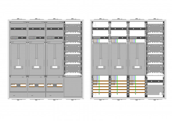 AZ42BMA-230-2, Zählerverteilung mit 3-Punkt