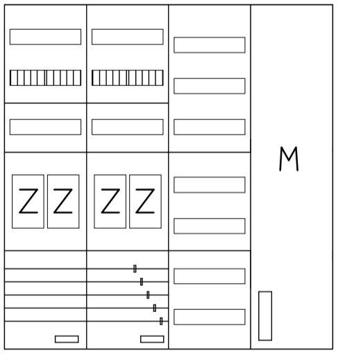 AEZ42-230-049, eHZ-Zählerverteilung