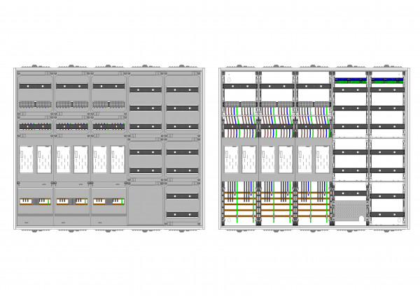 AEZ52-230-108, eHZ-Zählerverteilung