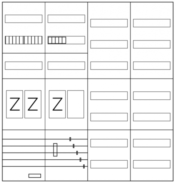 AEZ42-230-048, eHZ-Zählerverteilung