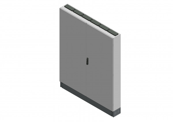 Standverteilung, SVK, BxHxT = 1550x1850+150x230