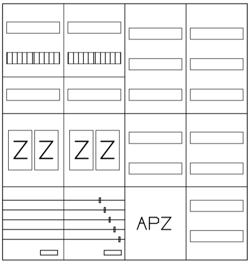 AEZ42-210-052, eHZ-Zählerverteilung