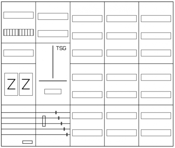 AEZ52-230-016, eHZ-Zählerverteilung