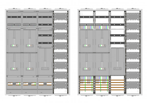 AZ82HS2AM2-230, Zählerverteilung mit 3-Punkt