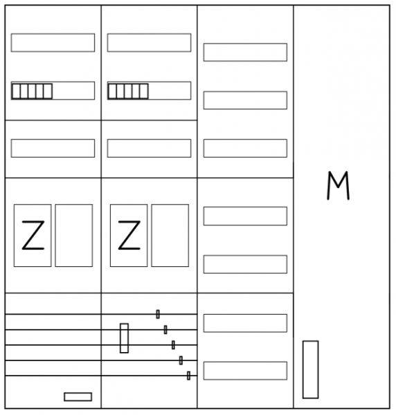 AEZ42-230-034, eHZ-Zählerverteilung
