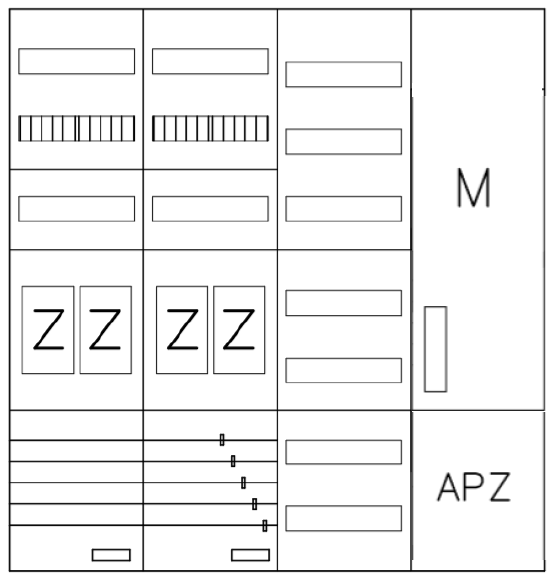 AEZ42-210-051, eHZ-Zählerverteilung