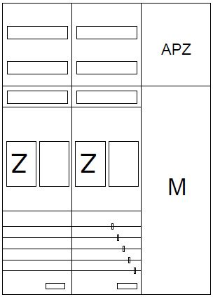 AEZ32-230-045, eHZ-Zählerverteilung