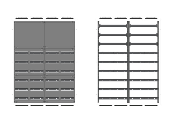 AVK4-9-300-PAutomatenverteiler, AVK, BxHxT = 1070x