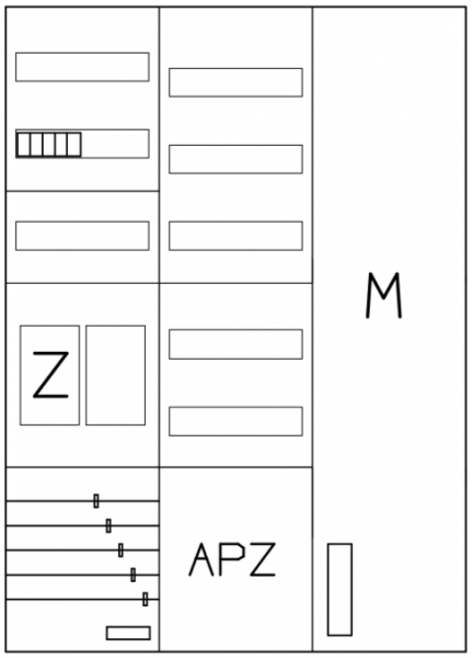 AEZ32-230-027, eHZ-Zählerverteilung