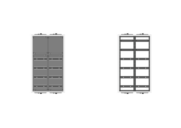 Automatenvert.-PS, AVB, BxHxT = 550x950x230, S