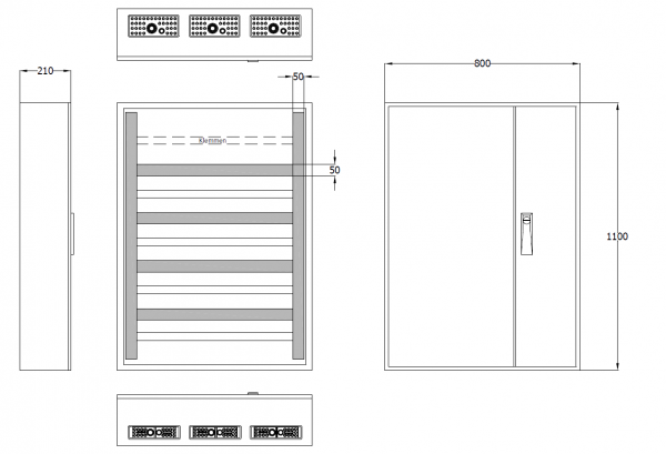 Automatenverteiler Smart Home, AVK3-7-210-SH