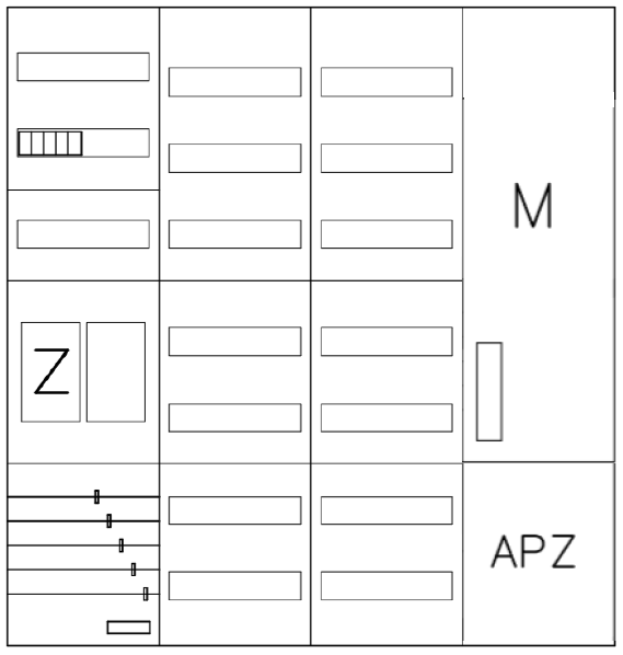 AEZ42-230-010, eHZ-Zählerverteilung