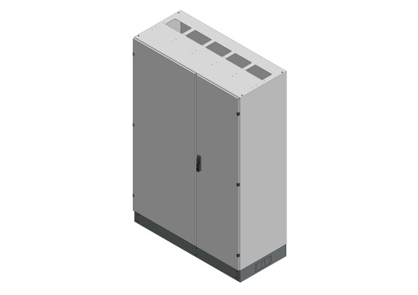 Leergehäuse Standverteilung, SVK, BxHxT = 1320x187