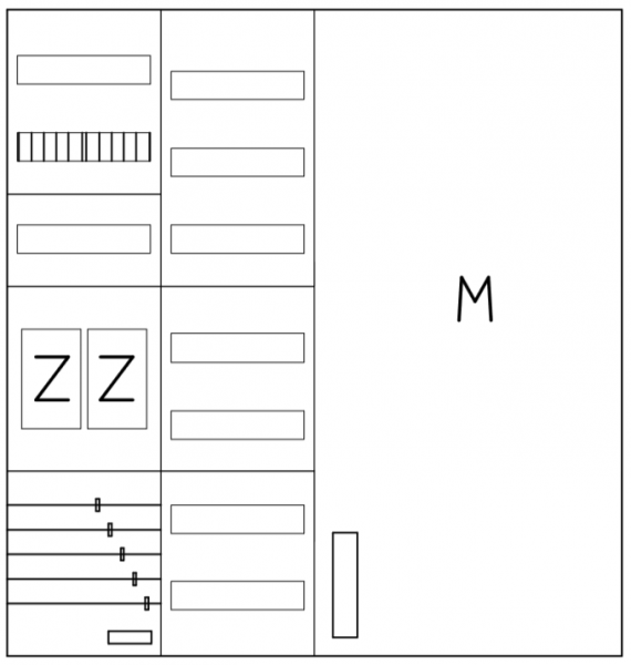 AEZ42-230-014, eHZ-Zählerverteilung