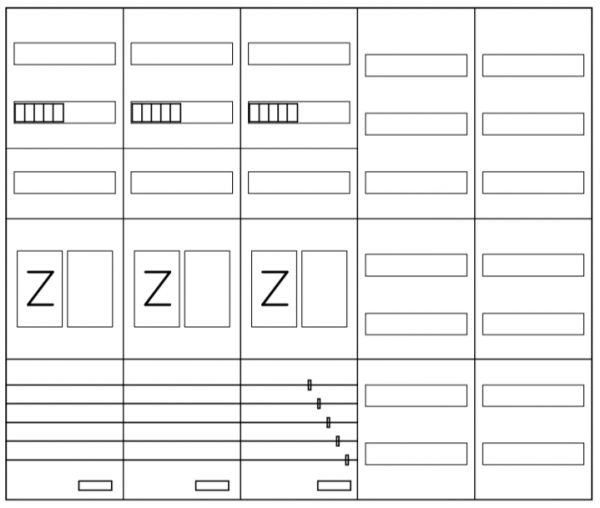 AEZ52-210-094, eHZ-Zählerverteilung