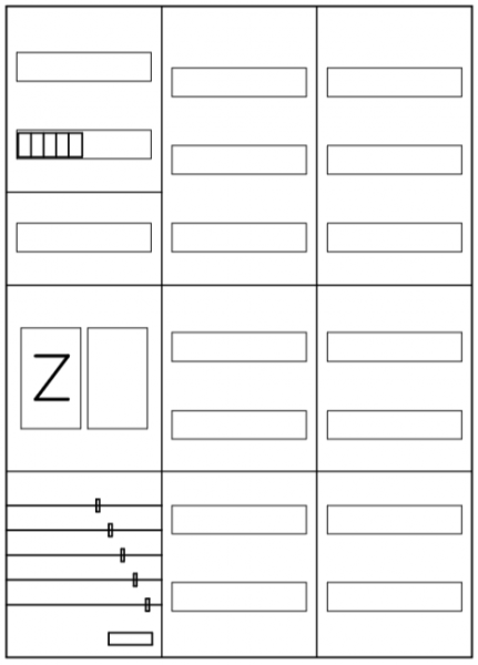 AEZ32-230-016, eHZ-Zählerverteilung