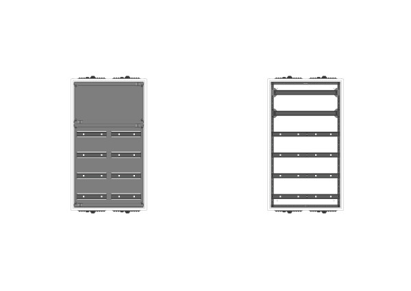 Automatenvert.-PS, AVK, BxHxT = 550x950x210
