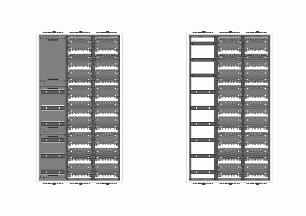 Automatenverteiler, AVB, BxHxT = 800x1400x230, M2
