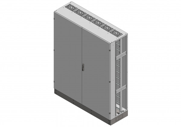 Reihenschaltschrank, RSVB, BxHxT = 1570x1870+130x5