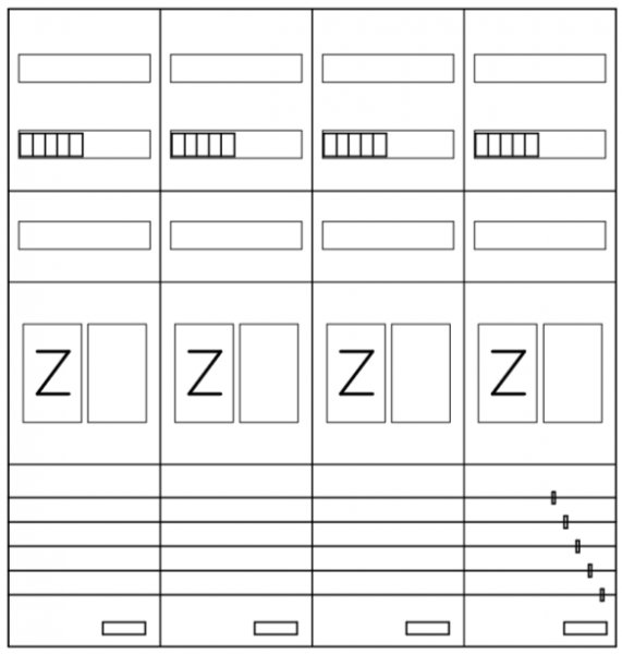 AEZ42-230-072, eHZ-Zählerverteilung