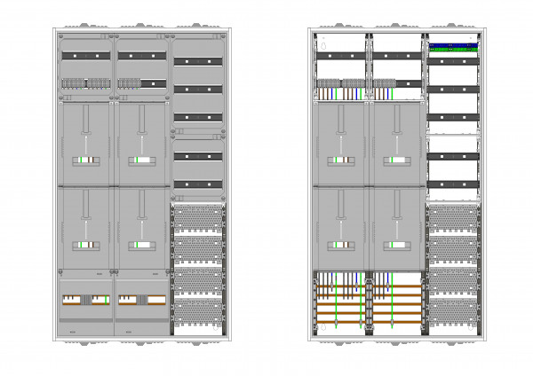 AZ62HS1M1-230, Zählerverteilung mit 3-Punkt