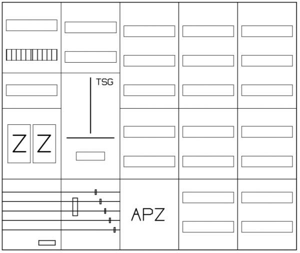 AEZ52-210-015, eHZ-Zählerverteilung
