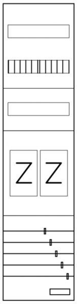 AEZ12-230-002, eHZ-Zählerverteilung