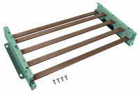 SS-5pol-20-5-2-ZN | Sammelschiene-CU 5-pol. | 2-Feld | CU = 20x5 SS-5pol-20-5-2-ZN | Sammelschiene-CU 5-pol. | 2-Feld | CU = 20x5