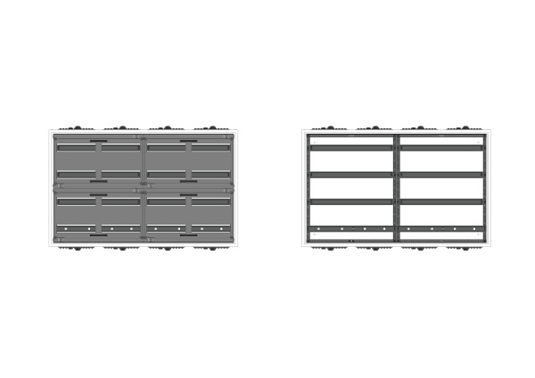 Automatenverteiler, AVB, BxHxT = 1050x650x230
