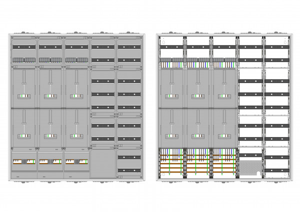 AZ102HS4-230, Zählerverteilung mit 3-Punkt