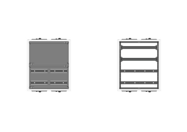 Automatenvert.-PS, AVK, BxHxT = 550x650x230