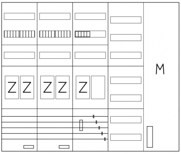 AEZ52-210-122, eHZ-Zählerverteilung