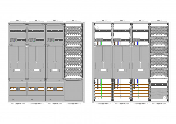 AZ42BMA-230, Zählerverteilung mit 3-Punkt