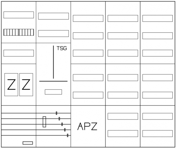 AEZ52-230-015, eHZ-Zählerverteilung