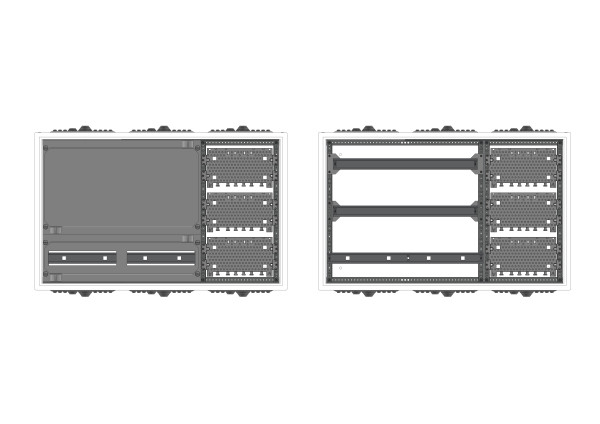 Automatenverteiler, AVK, BxHxT = 800x500x140, M1