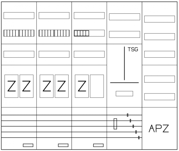 AEZ52-230-076, eHZ-Zählerverteilung