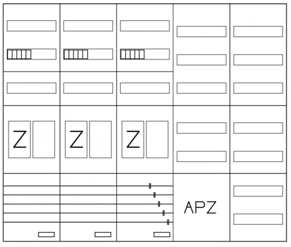 AEZ52-210-093, eHZ-Zählerverteilung