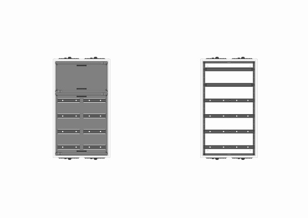 Automatenvert.-PS, AVB, BxHxT = 550x950x210