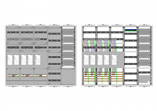 AEZ52-230-121, eHZ-Zählerverteilung